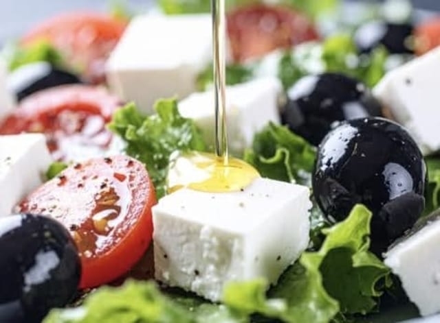 Greek Salad or Wrap.