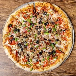 Thin Supreme Pizza